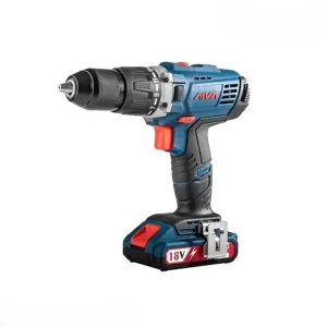 دریل شارژی چکشی آروا لیتیوم 18 ولت مدل RV-5814