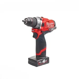 دریل شارژی چکشی میلواکی براشلس لیتیوم 12 ولت مدل M12 FPD-402X