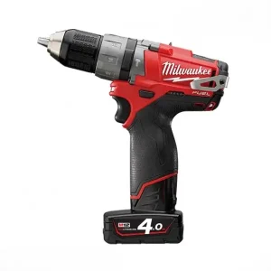 دریل شارژی چکشی میلواکی براشلس لیتیوم 12 ولت مدل M12 CPD-402C